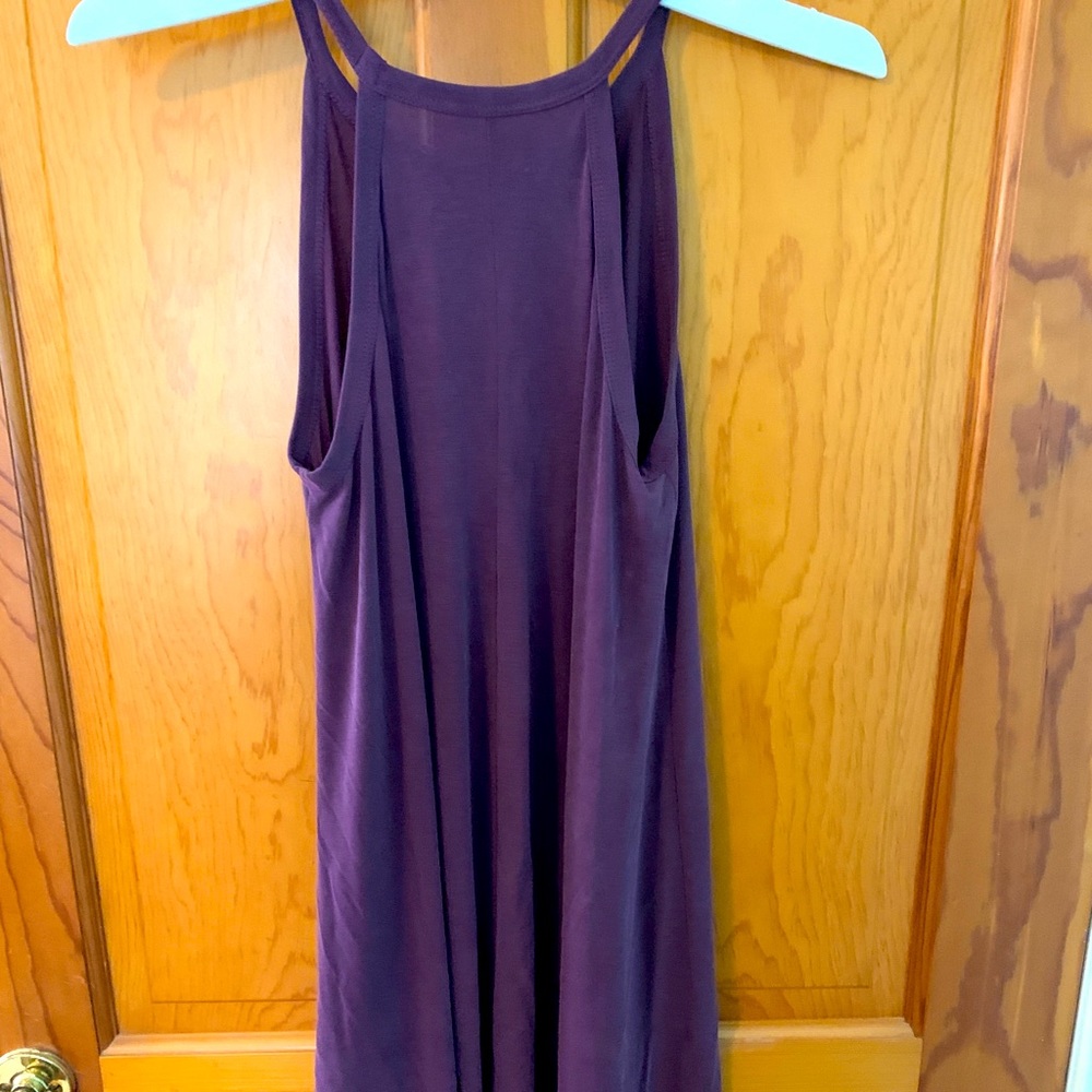 Francescas flowy purple dress